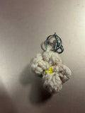 Flower handmade keychain