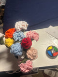 Rose and carnations flower bouquet