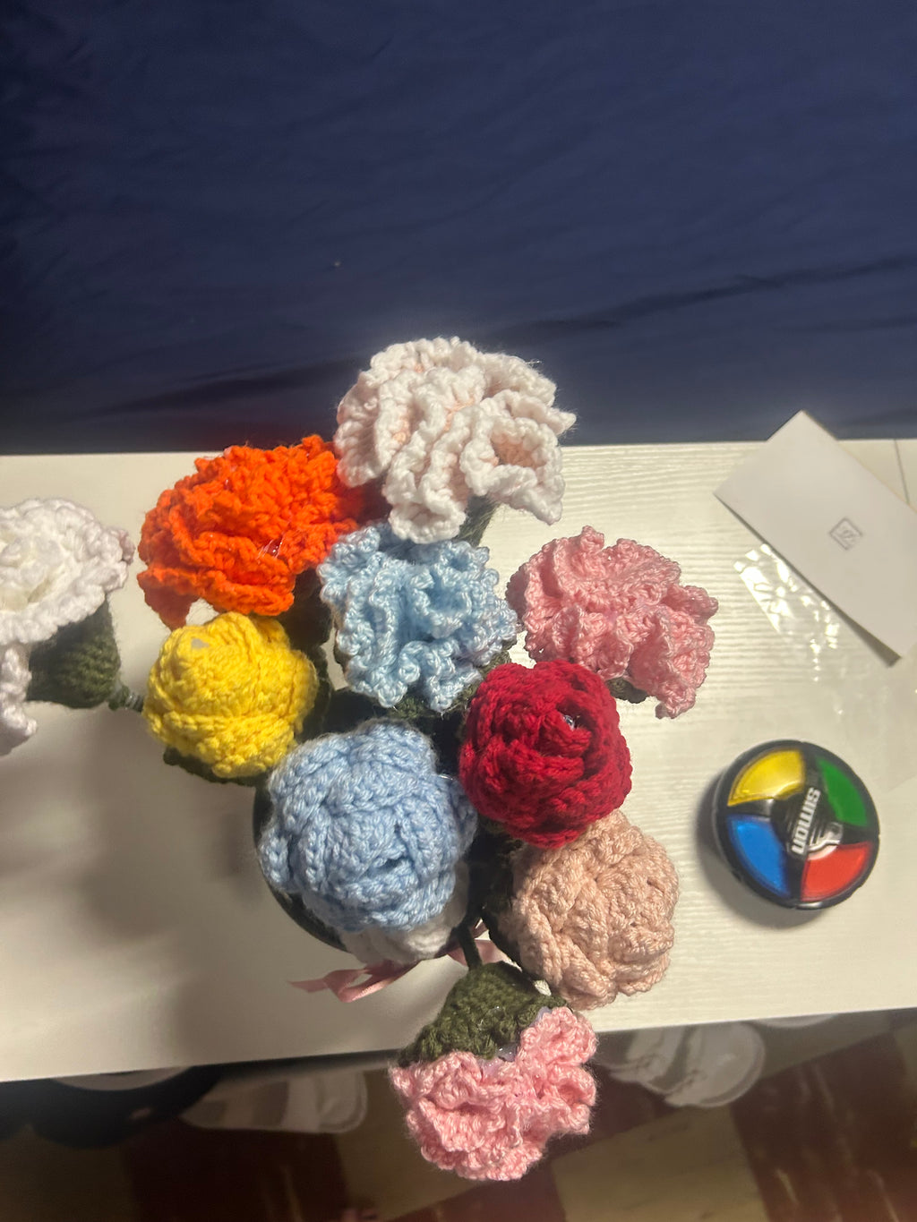 Rose and carnations flower bouquet